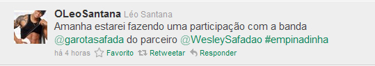 Leo Santana twitter
