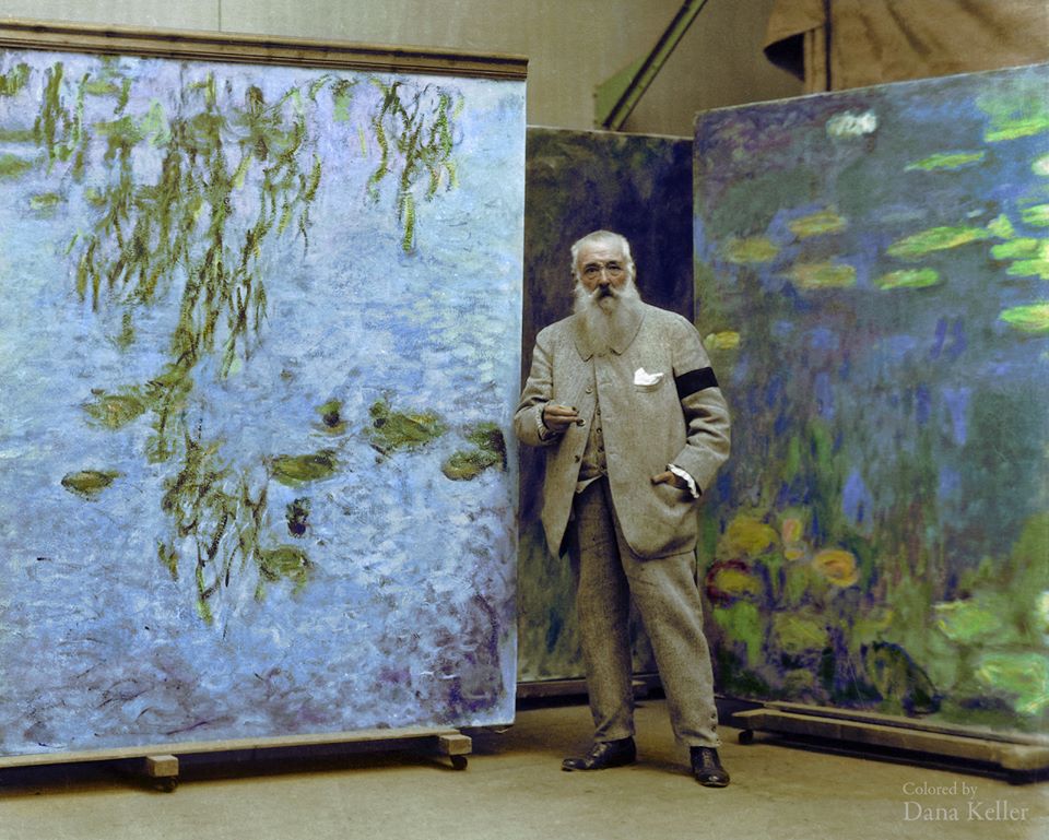 Claude Monet em 1923