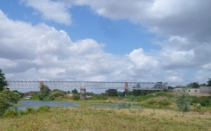 Rio Banabuiú em Senador Pompeu